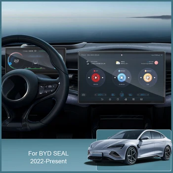 15,6-ДЮЙМОВЫЙ экран монитора GPS-навигации, Защитная пленка для стекла, пленка для дисплея приборной панели автомобиля для BYD SEAL 2022-Настоящее время, автомобильный Аксессуар