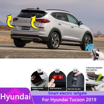 Автомобильная Электрическая задняя дверь для Hyundai Tucson 2019, Интеллектуальная Задняя дверь, Украшение багажника с электроприводом, Переоборудованное Обновление