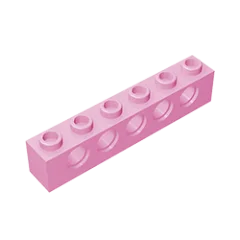 ТЕХНИЧЕСКИЙ КИРПИЧ 1X6 4 9, совместимый с детскими игрушками lego 3894, собирает строительные блоки